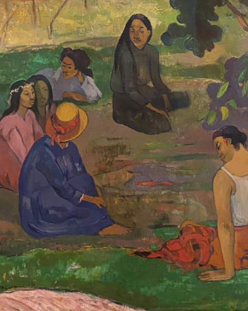 Paul Gauguin. Les Parau Parau (Conversation), 1891. Hermitage SPb