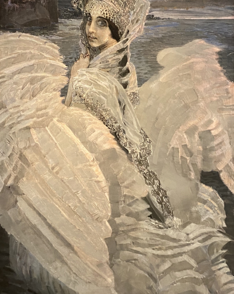 Mikhail Vrubel (1856-1910). The Swan Princess . 1900. Oil on canvas. State Tretyakov gallery.