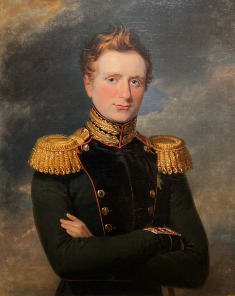 Georg Dawe. Portrait of Grand Duke Michael Pavlovich. Befor 1826. Russian museum SPb