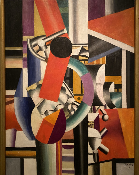 Fernard Leger 1881-1955. Still Life, 1919. Oil on canvas.  The Israel Museum Jerusalem. Photo Dan Daniel