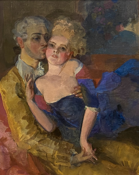 Konstantin Somov. Love, 1910. National art gallery of Armenia. Photo Dan