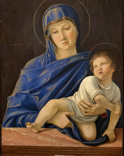 Giovanni Bellini. Madonna and Child. 1476. Accademia Carrara. Bergamo. Photo Dan