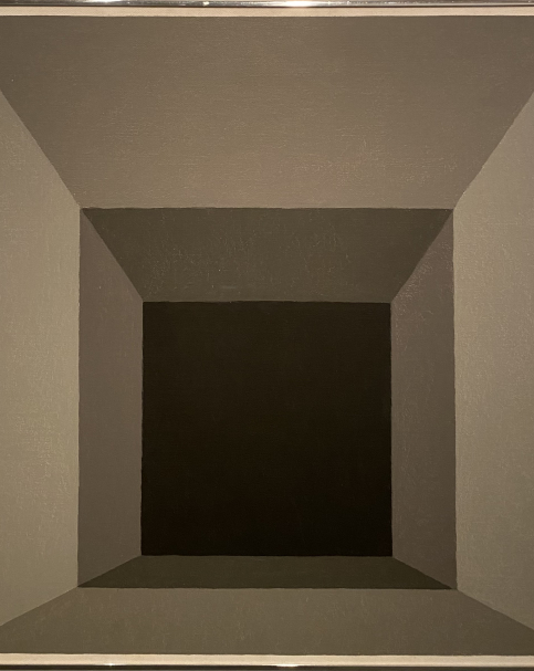 Josef Albers, 1888-1976. Homage to the Square No. 853, 1967.  Oil on panel. The Israel Museum Jerusalem. Photo Dan Daniel