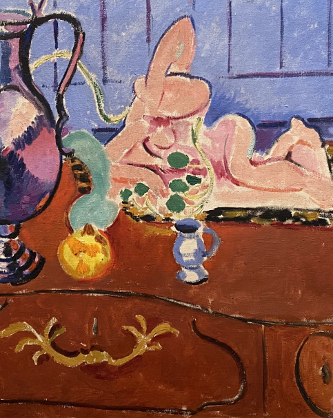 Henri Matisse. Pink Statuette and Pitcher on a Red Chest of Drawers. 1910. Hermitage SPb. Photo Dan