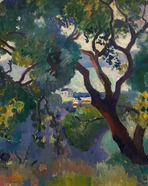 Henri Charles Manguin. Landscape in Saint-Tropes. 1905. Hermitage SPb