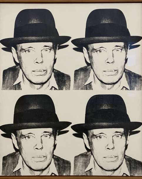 Andy Warhol. Josef Beuys . 1980. Pinakothek der moderne. Munich