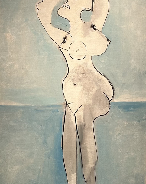 Pablo Picasso 1881-1973 Woman in Front of the Sea 1939