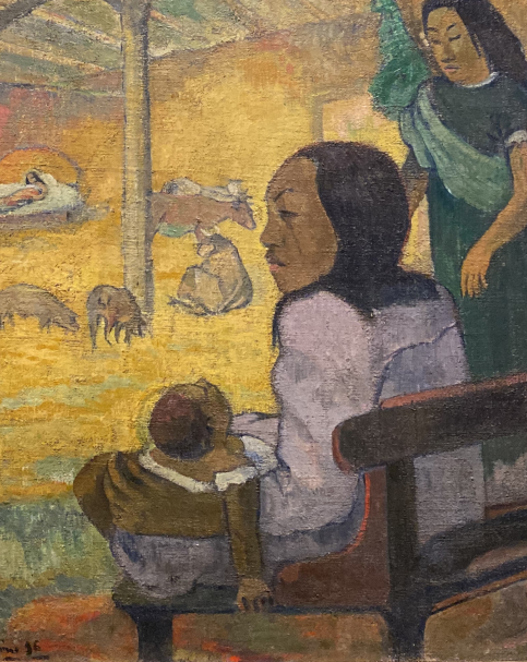 Paul Gauguin. Infant (Nativity), 1896. Hermitage SPb. Photo Dan