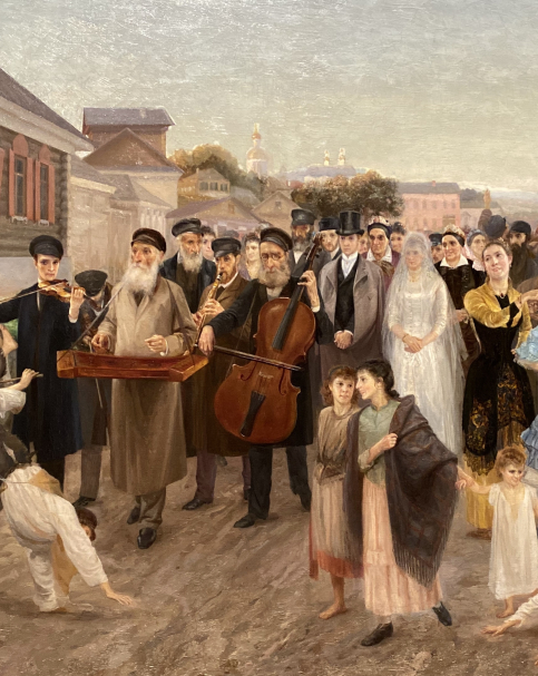 Isaac Asknazy. Jewish Wedding. 1893. Russian museum SPb