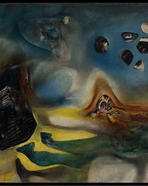 Roberto Matta 1911-2002. Deep Stones, 1942. Oil on canvas. Tel Aviv Museum of Art. Photo Dan