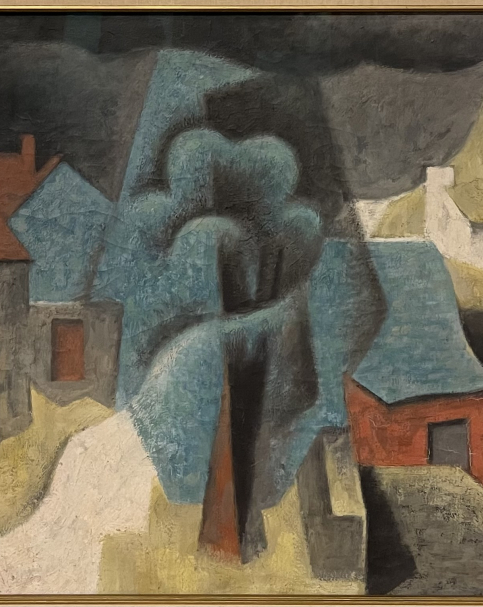 Jean Metzinger 1883-1956. Cubist Landscape, 1921. Oil on canvas. Tel Aviv Museum of Art. Photo Dan