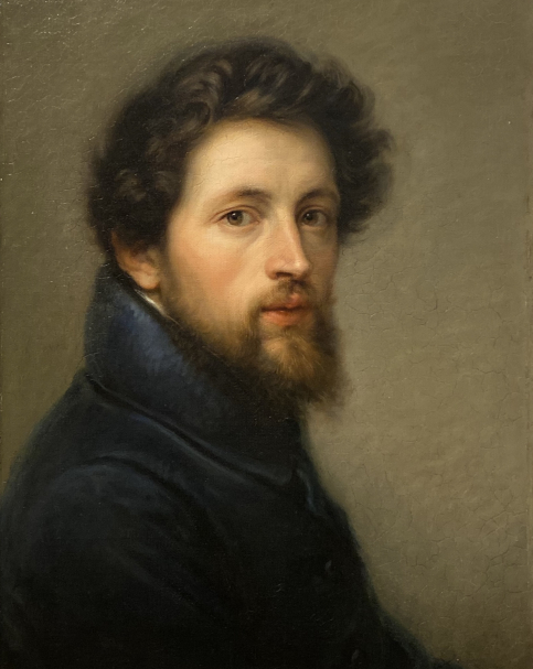 Picco (Giovanni Carnovali) Self-portrait. 1836-1838. Accademia Carrara. Bergamo.