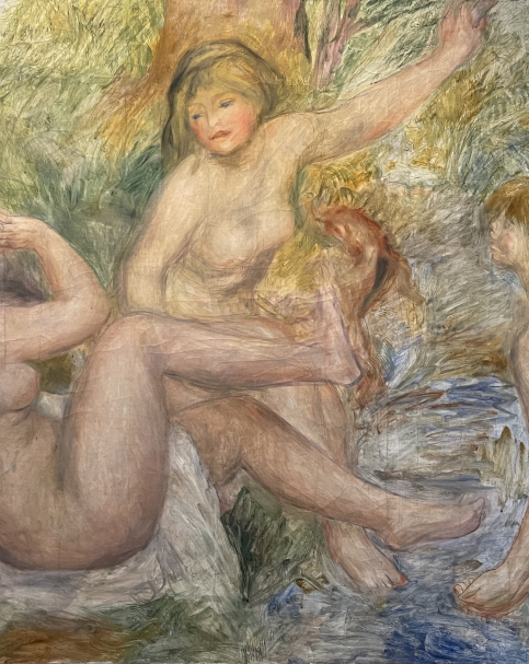 Pierre-August Renoir. 1841-1919. Les Grandes Baigneuses . 1903-1905.Musée Renoir.