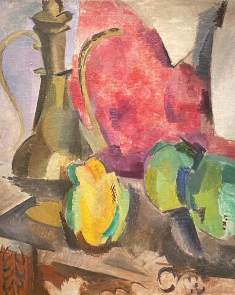 Robert Falk. Still life. Vessel and fruits. 1917. Russian Museum, St. Petersburg