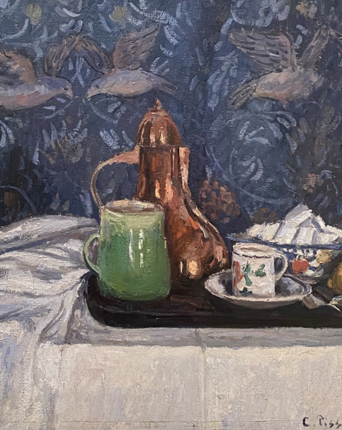 Camille Pissarro. Still life with a Coffe Pot. 1900. Hermitage. Photo Dan Daniel