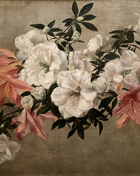 Henri Fantin-Latour. Azaleas 1881. Hermitage. PHOTO Dan Daniel