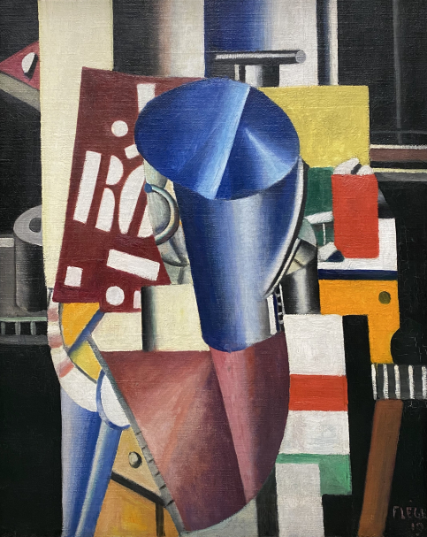 Fernand Leger. Le typographe. 1919. Pinakothek der moderne. Munich.