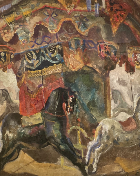 Alexander Tuyulkin. Carousel. 1925. Russian museum SPb.