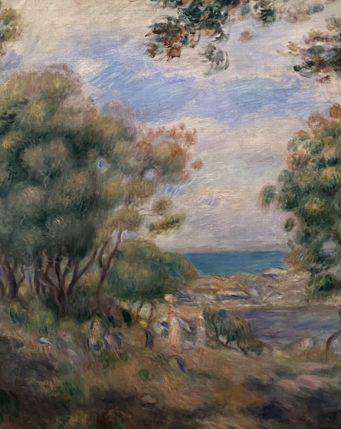 Pierre Auguste Renoir. Landscape at Beaulieu. 1892. Hermitage SPb. Photo Dan