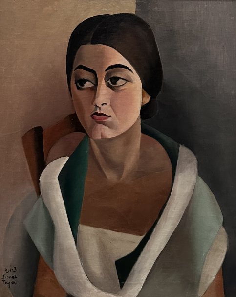 Sionah Tagger 1900-1988 Portrait of Young Woman 1924