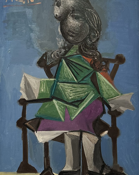 Pablo Picasso 1881-1973 Child in a Chair (Maïa) 1939