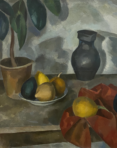 Robert Falk. Still Life with Ficus - 1913. National Gallery of Armenia.