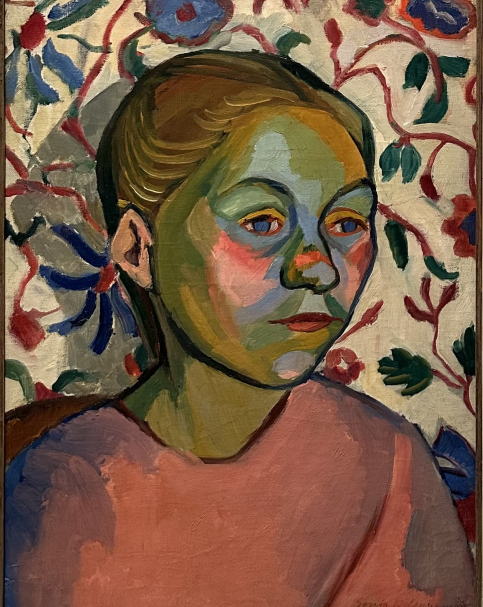 Sonia Delaunay-Terk 1885-1979. Finnish Woman, 1907-1908. ￼ Oil on canvas. Gift of Arturo Schwarz, Milan. Photo Dan Daniel website https://rabinovichgallery.com/