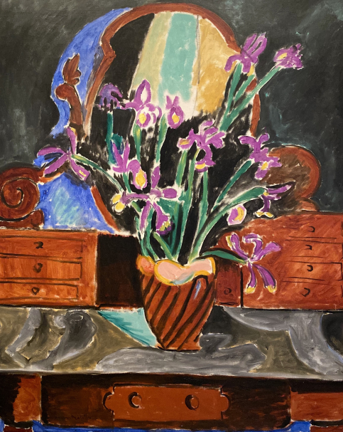 Henri Matisse. Vase of Irises. 1912. Hermitage SPb. Photo Dan