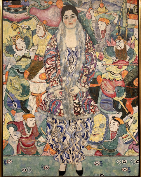 Gustav Klimt 1862-1918. Friederike Maria Beer. Oil on canvas. Tel Aviv Museum of Art.