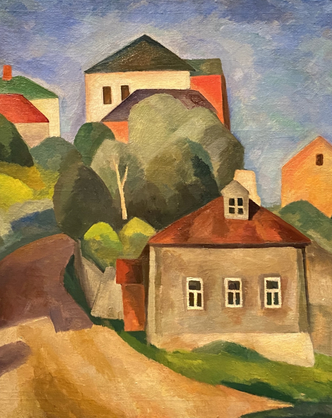 Robert Falk. Landscape. 1913. Perm state picture gallery.