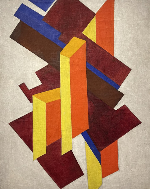 Olga Rozanova, 1886-1918. Suprematism. 1916-1917. Oil on canvas.  Russian Museum, Saint Petersburg.