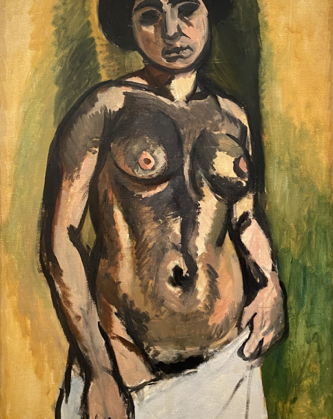 Henri Matisse. Nude (Black and Gold). 1908. Hermitage SPb