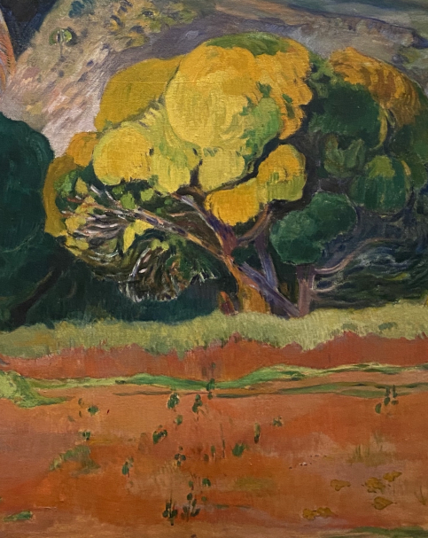 Paul Gauguin. Carats te Moua (At the Foot of a Mountain), 1892. Hermitage SPb. Photo Dan