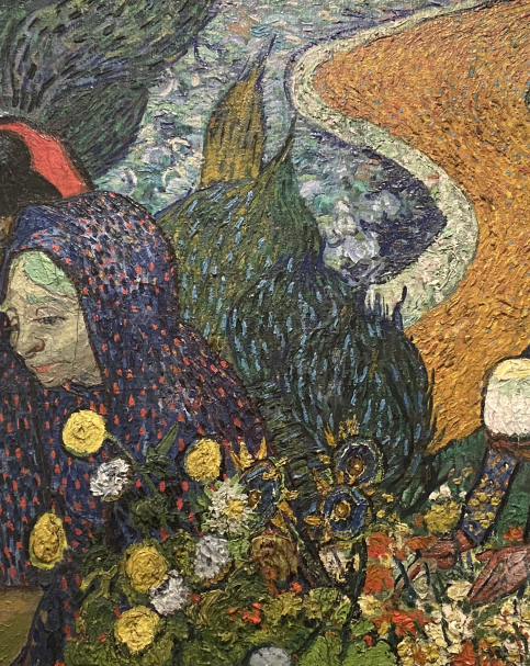 Vincent Van Gogh  Memory of the Garden at Etten (Ladies of Arles) November 1888