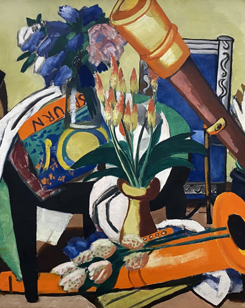 Max Beckmann. Large still life with Telescope. 1927. Pinakothek der moderne. Munich