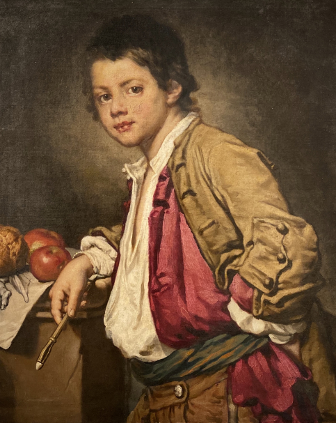 Fra’ Galgario (Giuseppe Chislandi). Portrait of a Young Painter. 1737 circa. Accademia Carrara. Bergamo