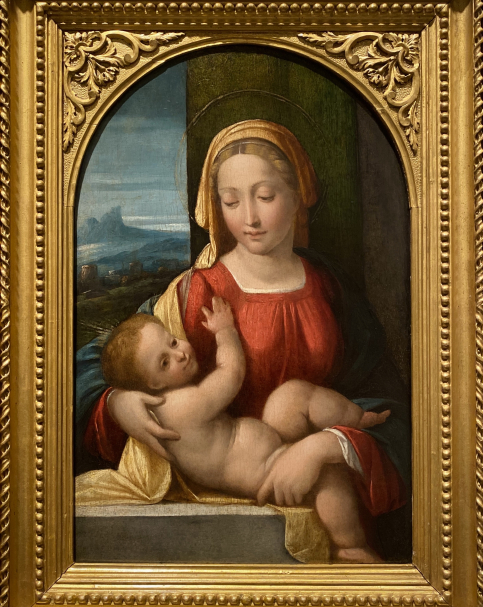 Garofalo(Benvenuto Tisi). Madonna and Child. 1525-1530. Accademia Carrara. Bergamo