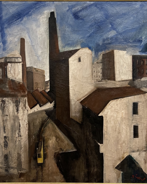 Mario Sironi 1885-1961 Urban Lundscape 1924