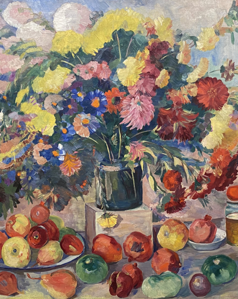 Martiros Sarian. 1880-1972. Autumn still life. 1944. Oil on canvas.  Sarian Family collection. M. Sarian House-Museum.