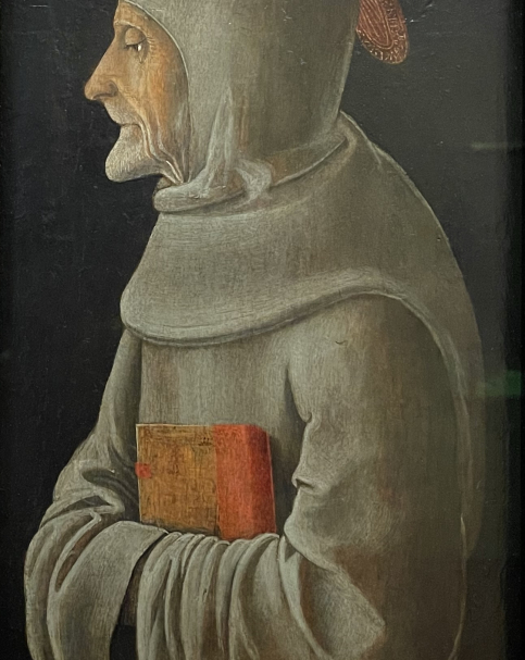 Chiulinovich Giorgio detto Schiavone. 1436c. -1504. Saint Bernardino of Siena. c. 1450. Tempera on panel. Museo Poldi Pezzoli. Milan