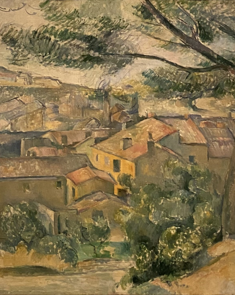 Paul Cezanne 1839-1906. Morning view of L’Estaque Aganst the Sunlight, 1882-83. Oil on canvas. The Israel Museum Jerusalem. Photo Dan Daniel