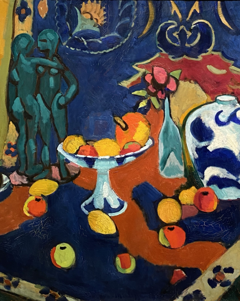 Henri Matisse. Fruit and bronze. 1910.   Pushkin State Museum of Fine Arts. Moscow