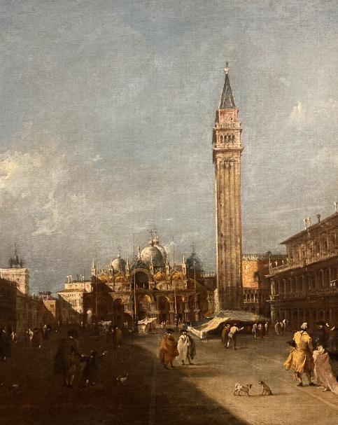 Francesco Guardi (1712-1793).  View of Saint Mark’s Square. 1760-1770. Accademia Carrara. Bergamo.