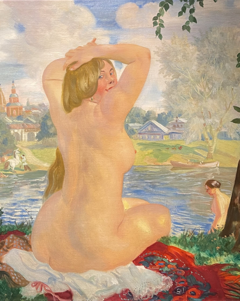 Boris Kustodiev. Bather. 1921. Russian museum SPb.