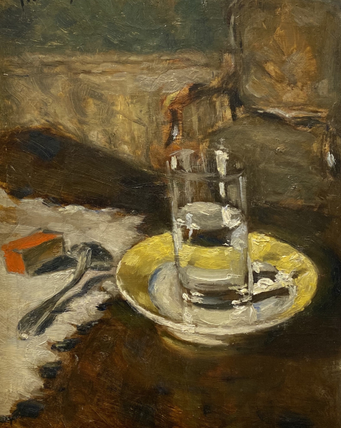 Peter Nilus. Glass of water. Voronezh Regional Museum named after I.N. Kramskoy.