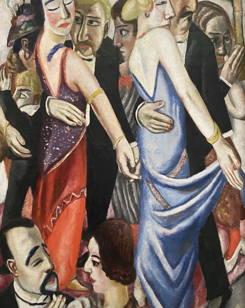 Max Beckman. Dance in Baden-Baden,1923. Pinakothek der moderne, Munich.