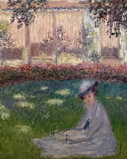 Claude Monet.  Woman in a Garden. 1876. Hermitage SPb