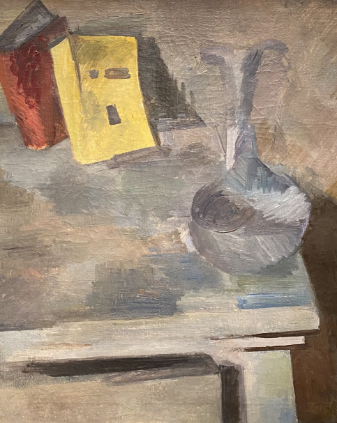 Robert Falk. Still life with a decanter. 1920. Museum of Local Lore and Art, Tula.