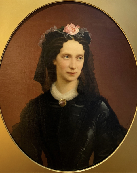 Firs Zhuravlev. Portrait of Empress Maria Alexandrovna. 1864-1865. Russian Museum