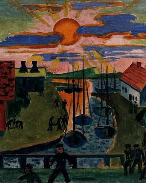 Max Pechstein 1881-1955 Sunset 1921-1922